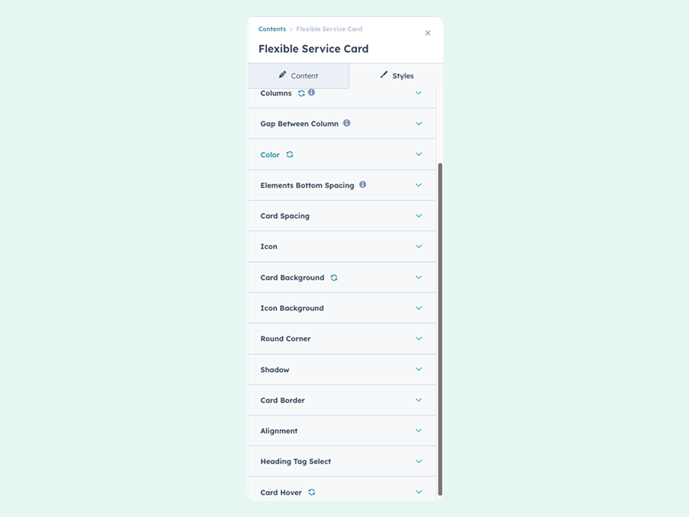 Flexible Layout Options